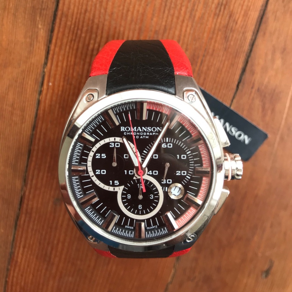Romanson chronograph sapphire original watch